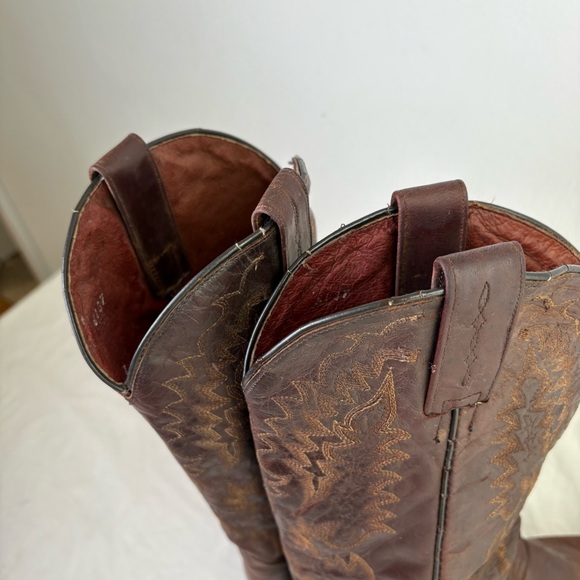 DAN POST Women Western Cowboy Boots Style 3464 Coastal Cowgirl Rodeo Ranch Sz 10 - Picture 2 of 16